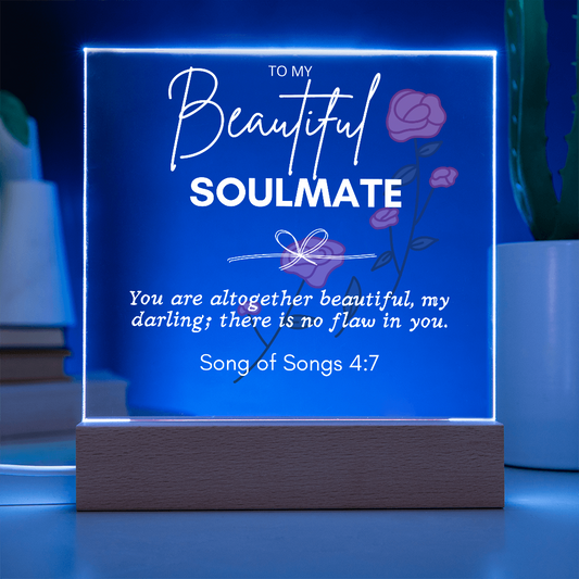 Christian Gift for Women faith | Girlfriend | Soulmate | Wife | Gift for Her