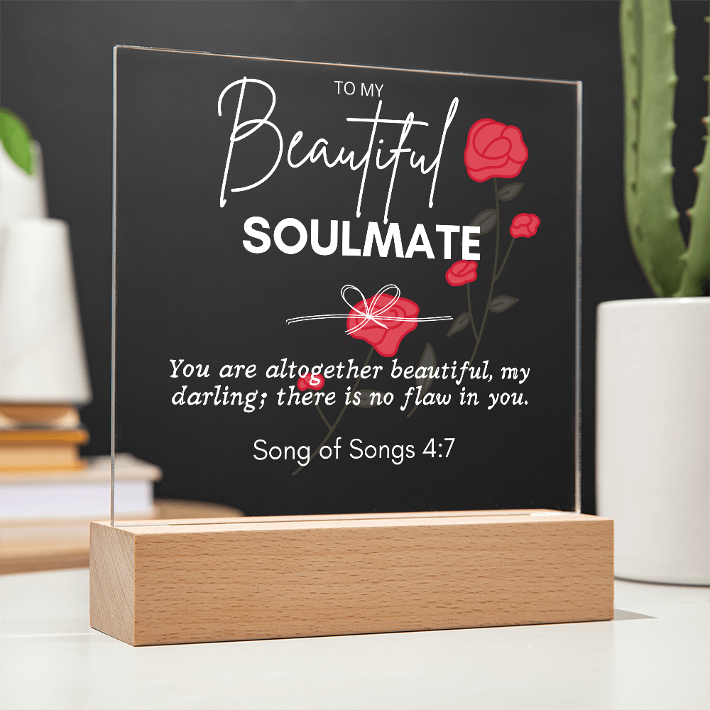 Christian Gift for Women faith | Girlfriend | Soulmate | Wife | Gift for Her
