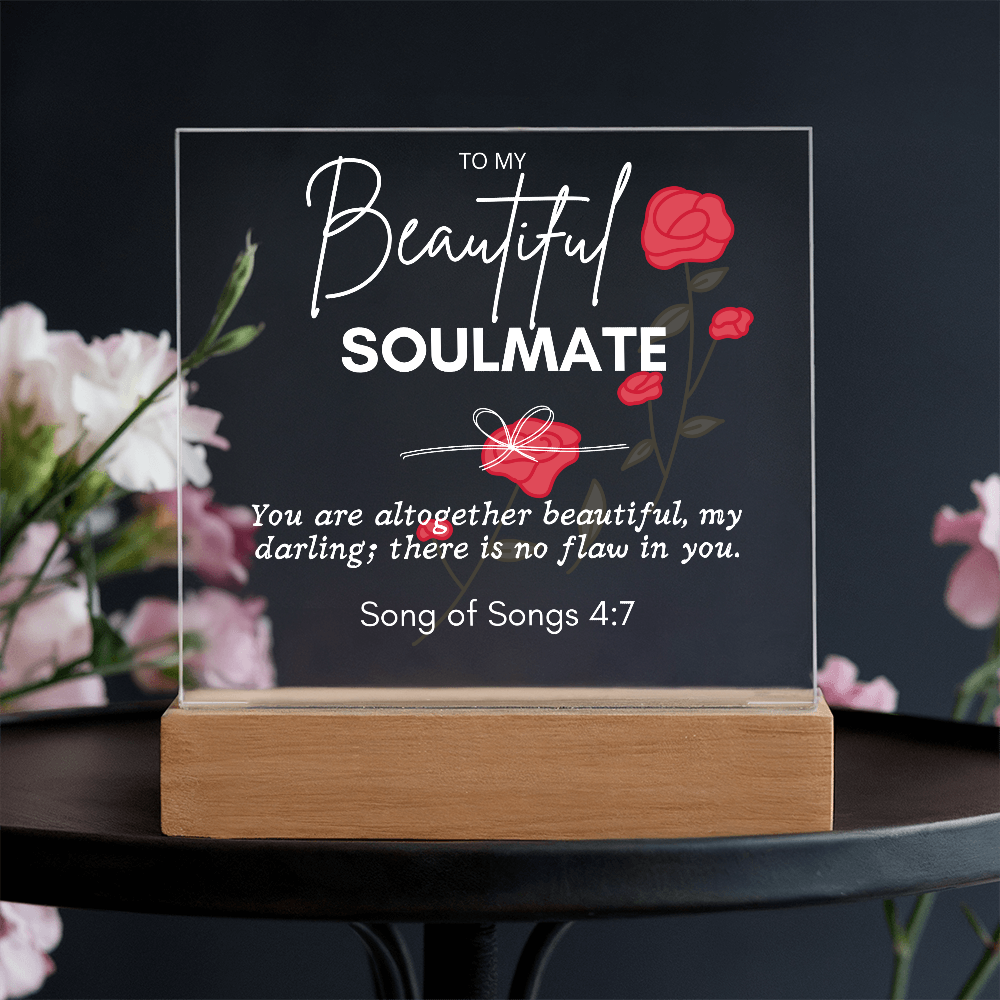 Christian Gift for Women faith | Girlfriend | Soulmate | Wife | Gift for Her