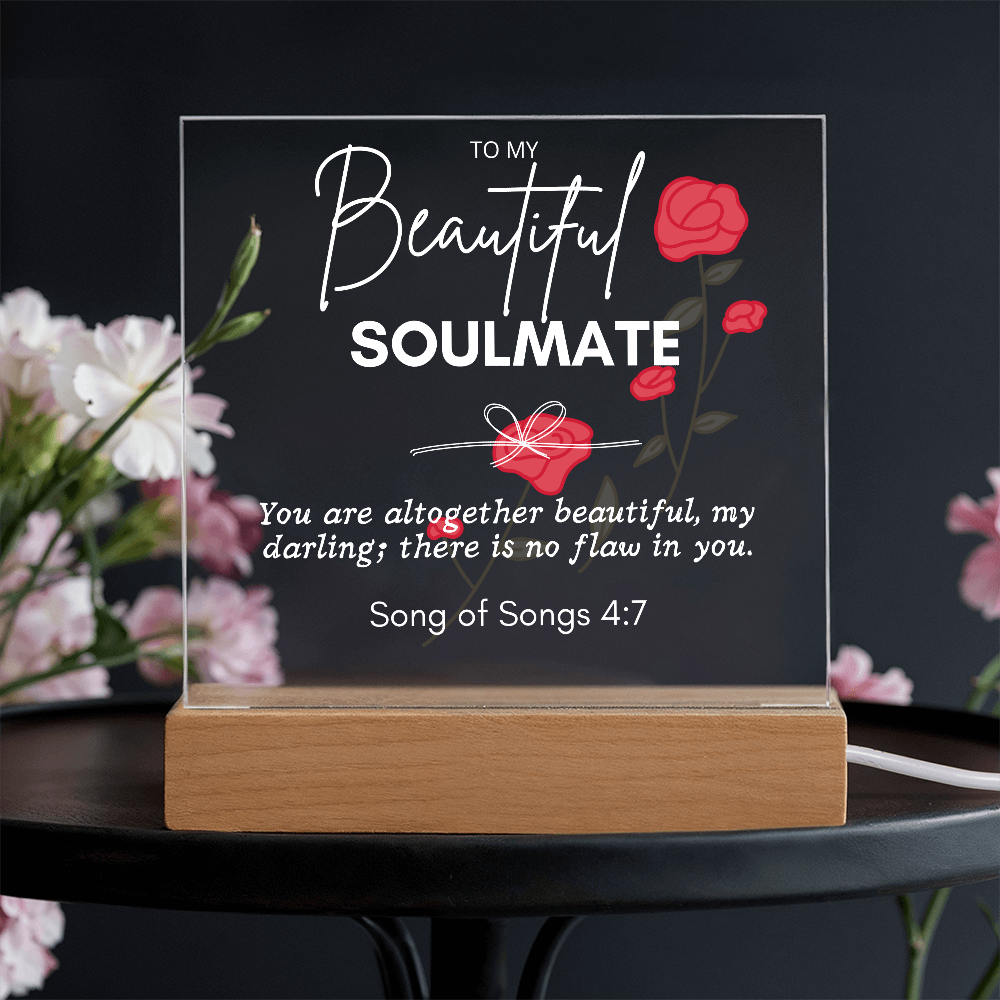 Christian Gift for Women faith | Girlfriend | Soulmate | Wife | Gift for Her
