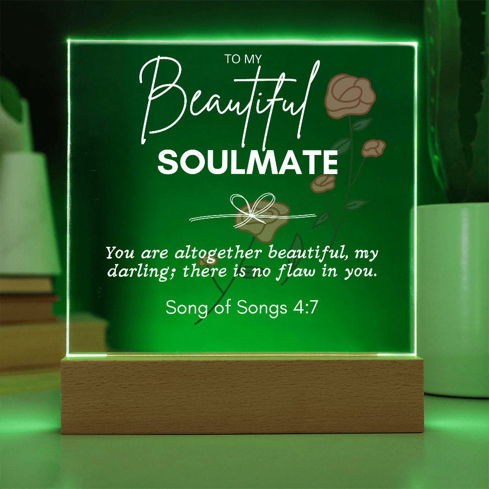 Christian Gift for Women faith | Girlfriend | Soulmate | Wife | Gift for Her