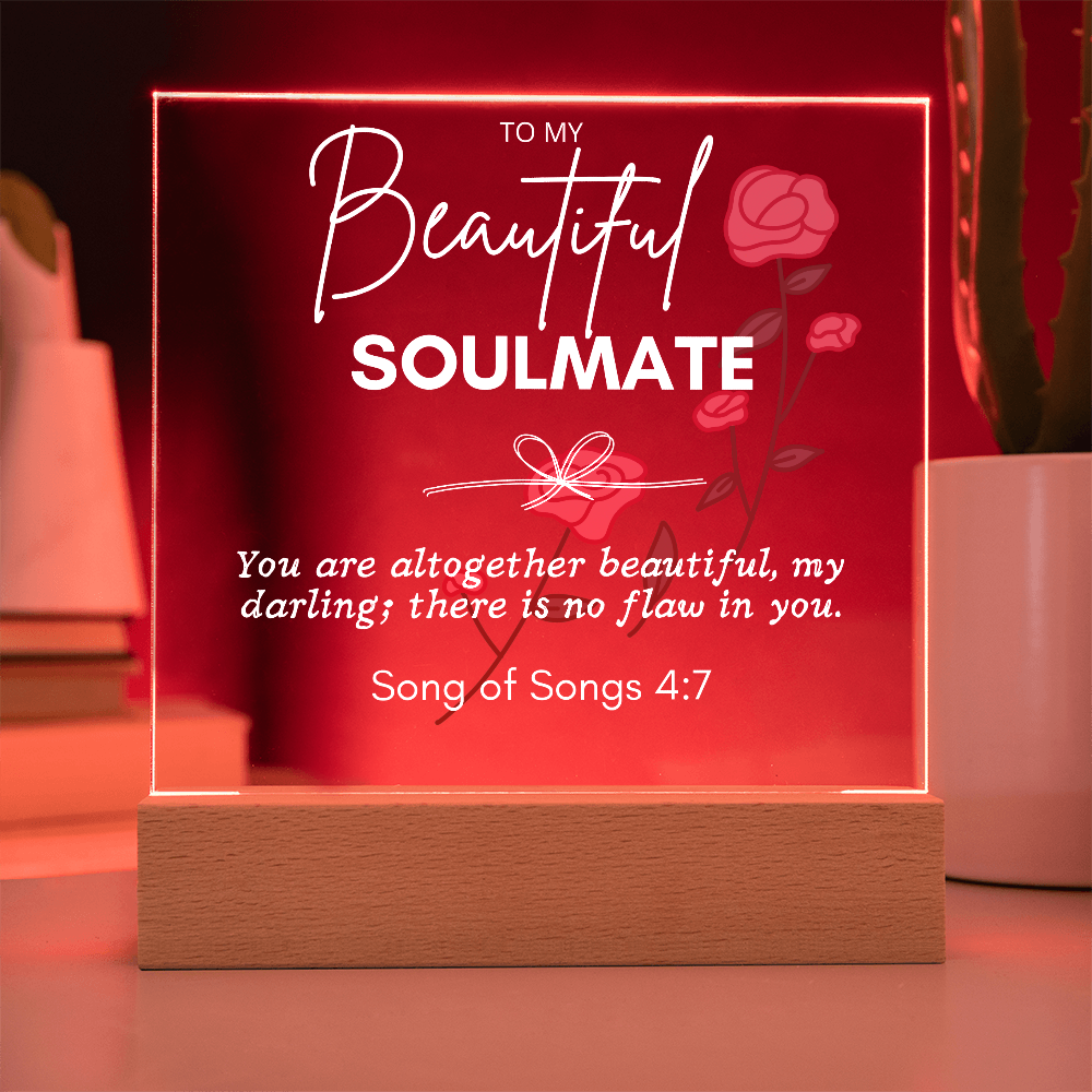 Christian Gift for Women faith | Girlfriend | Soulmate | Wife | Gift for Her